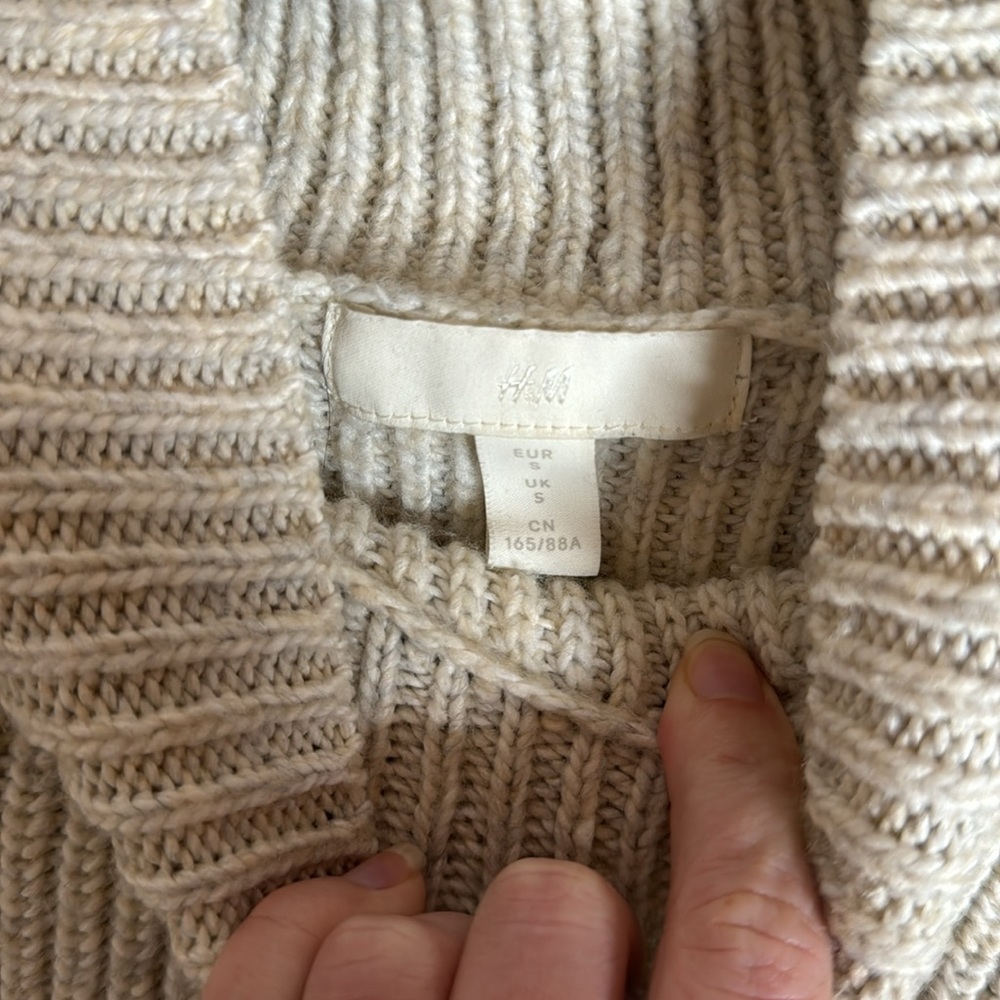 H&M Colorblock Mock Turtle Neck - image 4